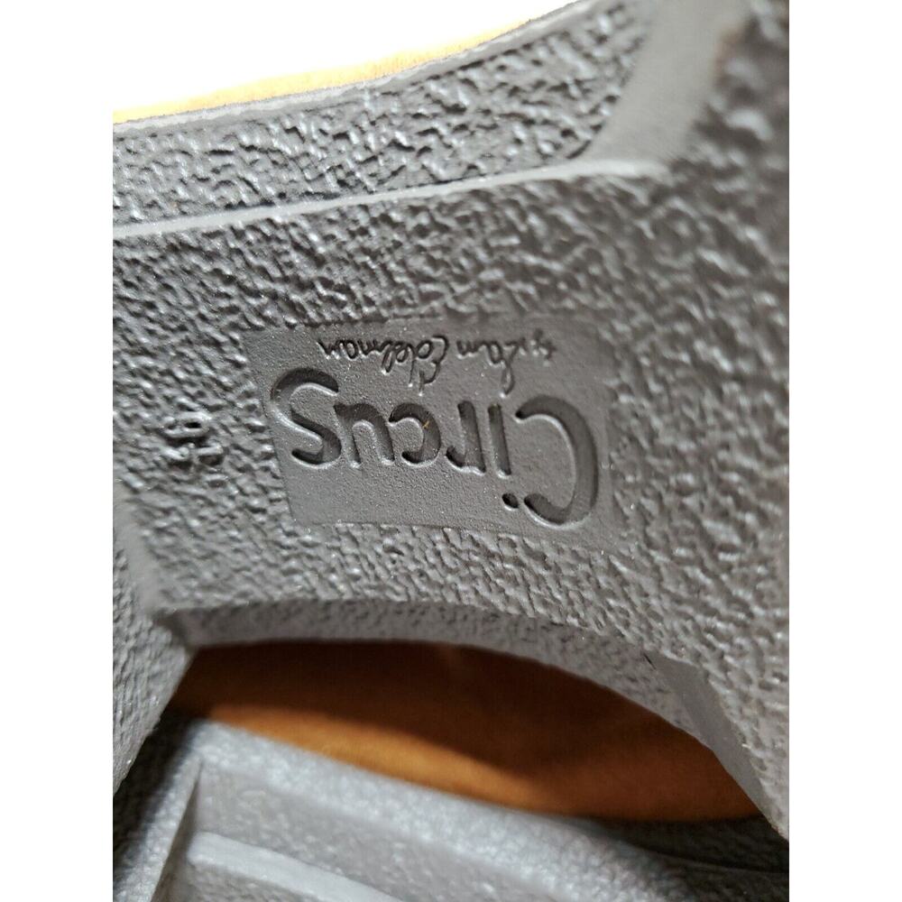 Sam Edelman Boots Womens 9.5M Lug Platform Cumberland Chunky Saddle Brown Circus - Picture 12 of 16